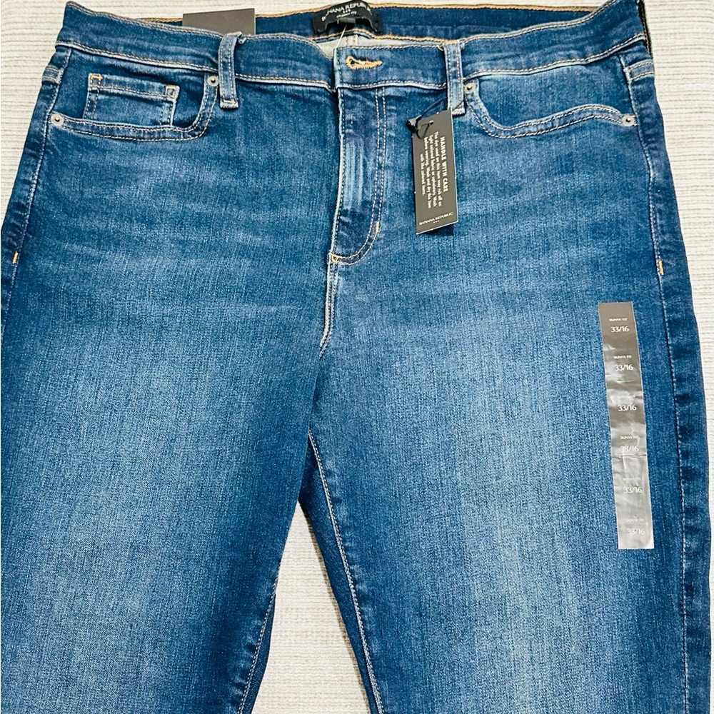 Banana‎ Republic Vintage Stretch Skinny Jeans Women's Size 33/16 Mid-Rise NWT